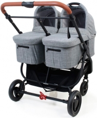 Люлька Valco baby External Bassinet для коляски Snap Duo Trend Grey Marle